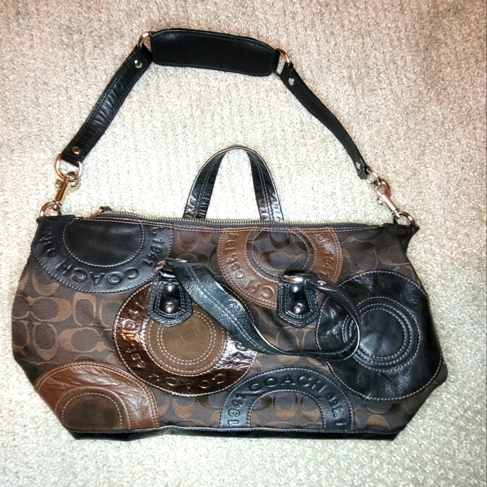 Coach Chocolate Hand Shoulder Bag